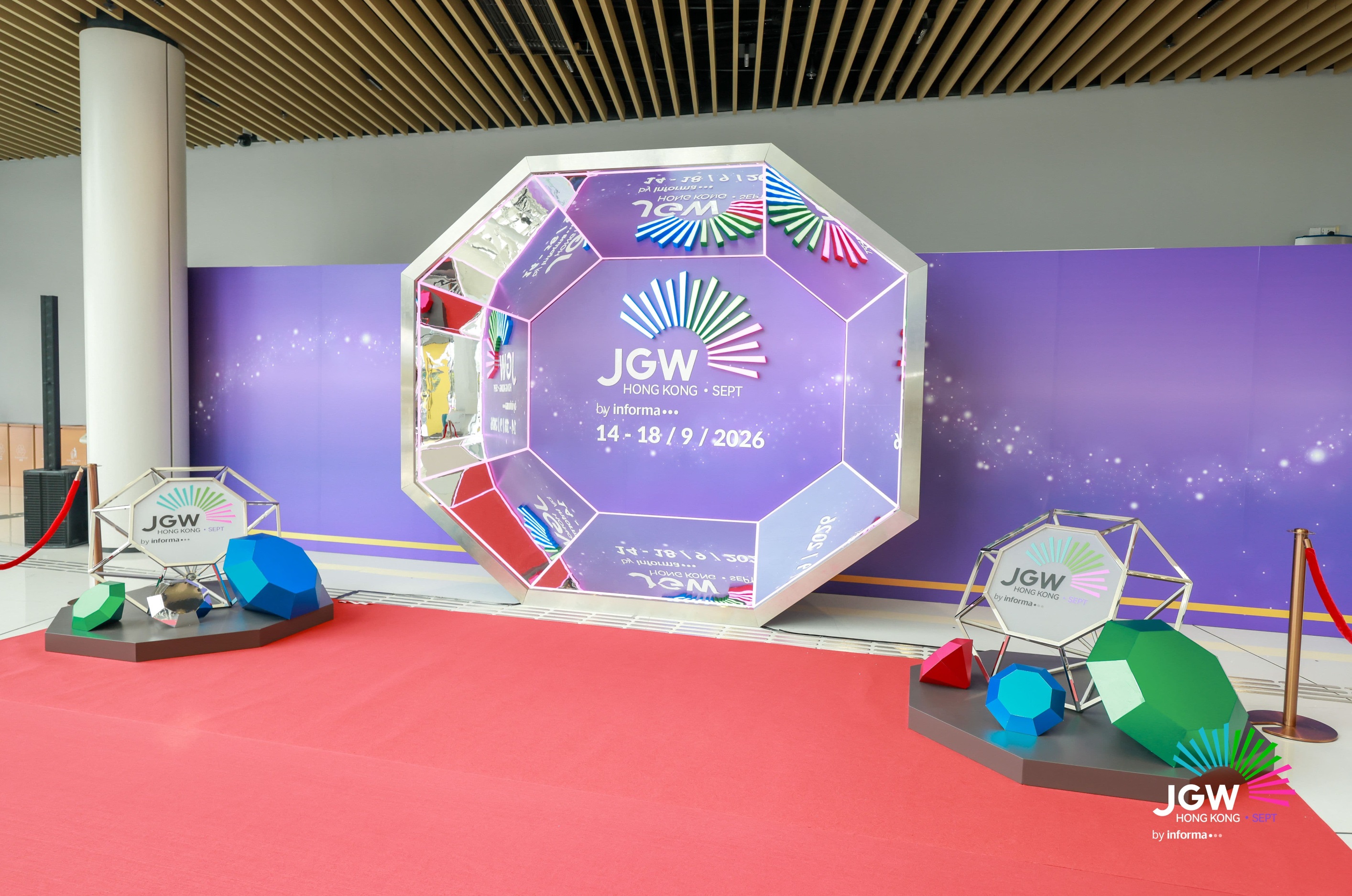 2026年JGW香港珠宝展现场